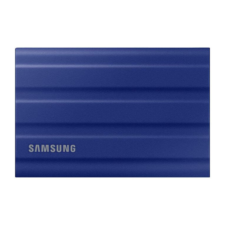 Samsung 2TB T7 Shield Portable SSD - Blue, , hi-res