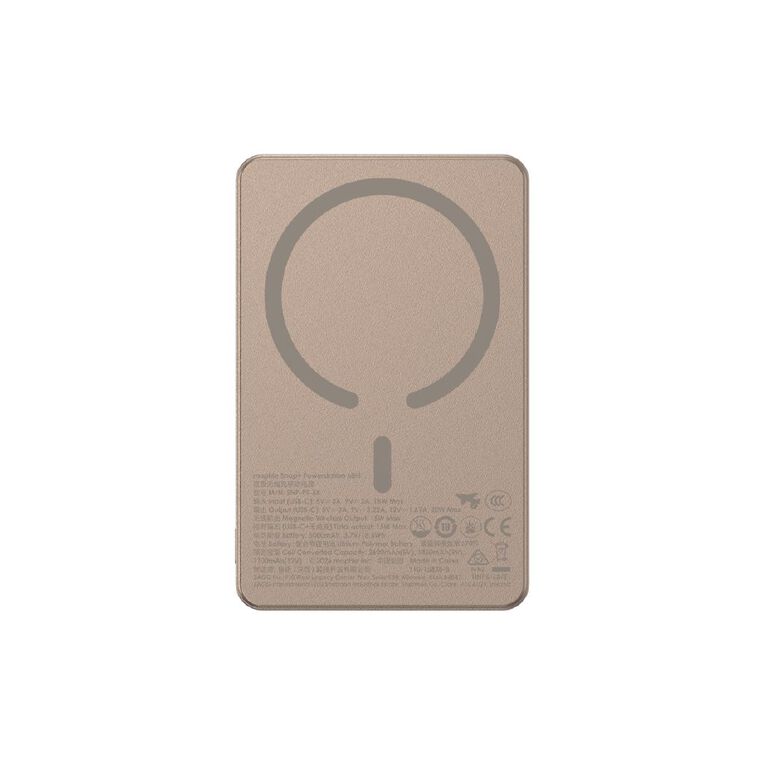 Mophie Snap+ Powerstation Mini 5K Mag - Desert Titanium, , hi-res
