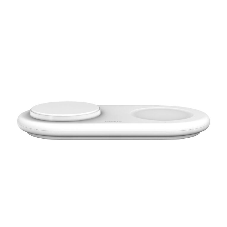 Belkin 2-in-1 Qi2 15W Magnetic Wireless Pad - White, , hi-res