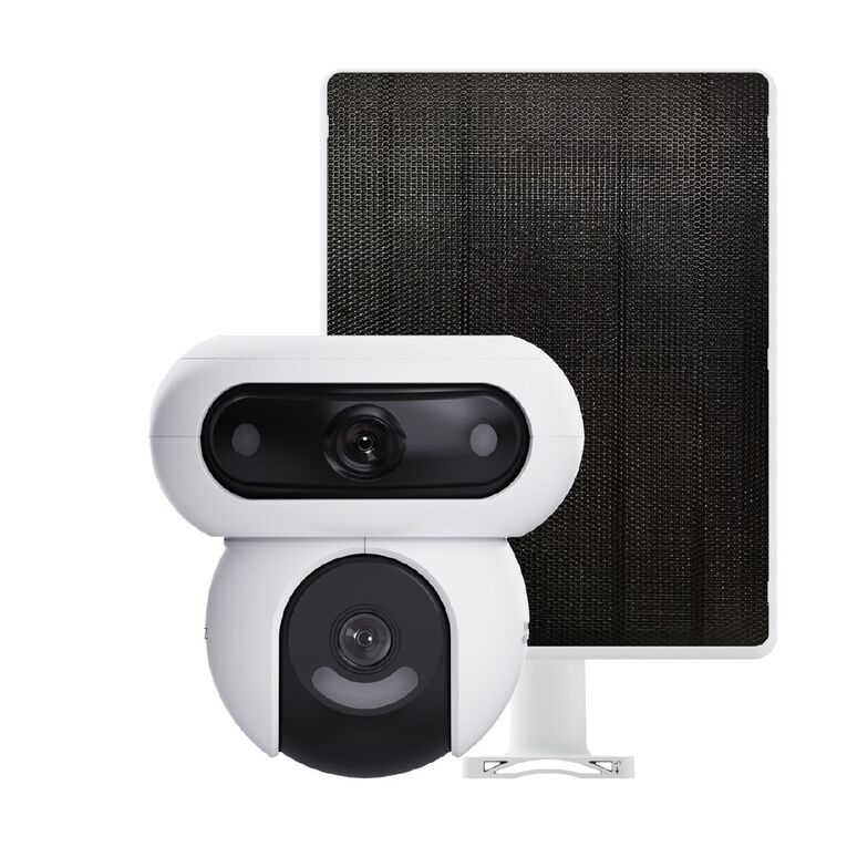EZVIZ HB90 Dual 2K 4G/Wi-Fi Camera With Solar Panel and 16GB SD Card, , hi-res