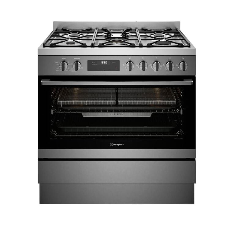 Westinghouse 90cm Dual Fuel Freestanding Oven, , hi-res