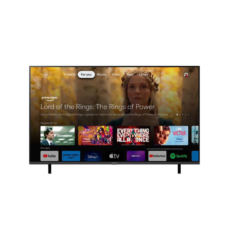 Panasonic 50 Inch 4K LED TV with Google TV and Chromecast 2024, , hi-res