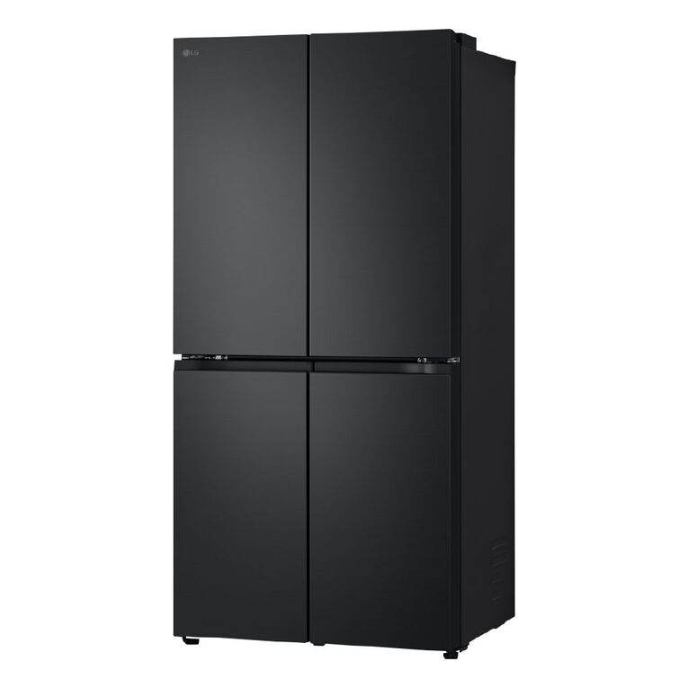 LG 530L Slim French Door Fridge Freezer - Matte Black Finish, , hi-res
