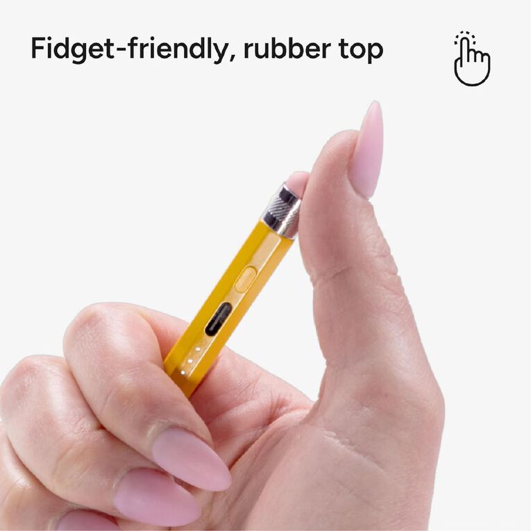 Zagg Oxford Stylus Pencil for iPad and iPad Pro - Yellow, , hi-res