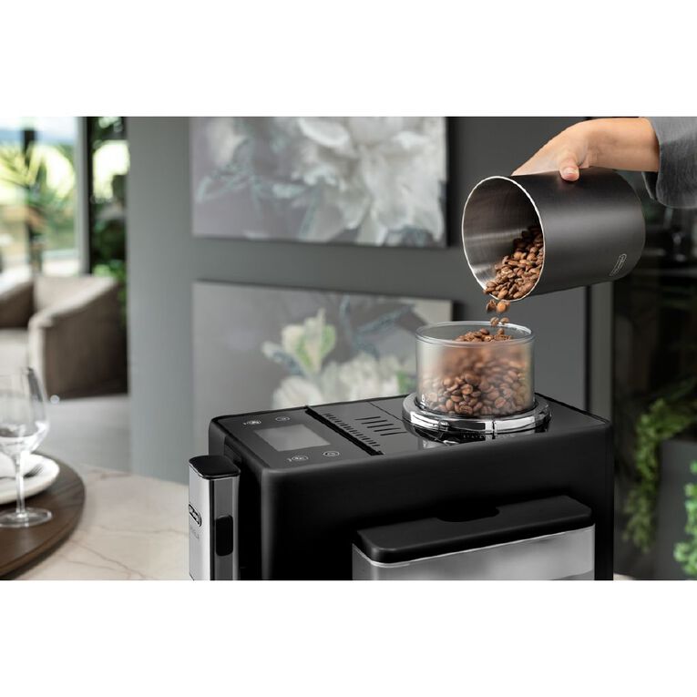 Delonghi Rivelia Fully Automatic Coffee Machine Black Noel Leeming