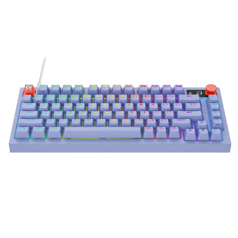 Logitech G316 X 75 Wired Gaming Keyboard - Lilac, , hi-res