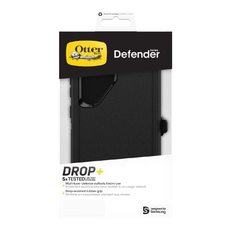OtterBox Defender Samsung S24 Ultra Case - Black, , hi-res