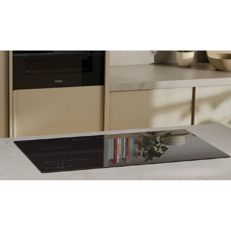 Haier 90cm 500 Series Induction Cooktop - Black Glass, , hi-res