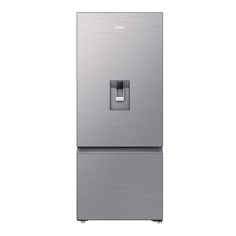Haier 420L Bottom Mount Fridge Freezer With Water - Satina, , hi-res