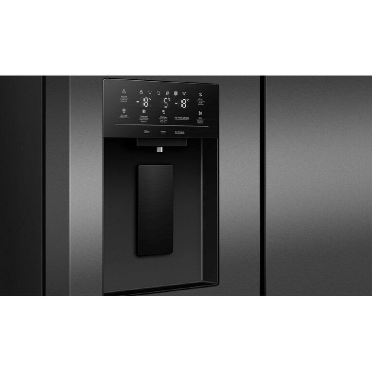 Hisense PureFlat Slim Quad Door 483L Dark Stainless Steel, , hi-res