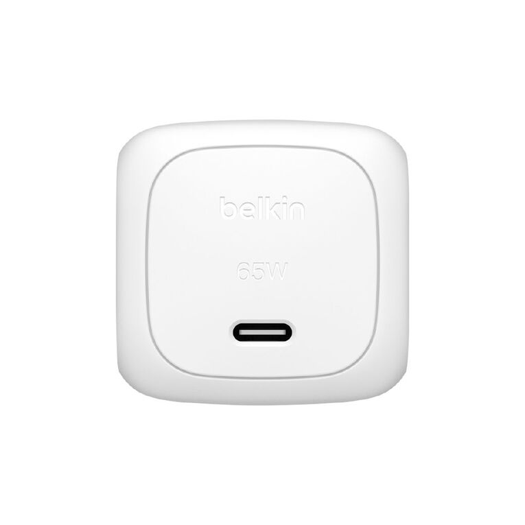 Belkin BoostCharge Compact USB-C Wall Charger + USB-C Cable 65W - White, , hi-res