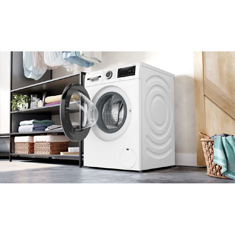 Bosch 9kg Series 6 Front Load Washing Machine - White, , hi-res