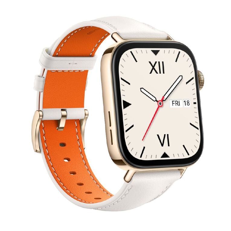 Huawei Watch Fit 3 - White Leather Strap, , hi-res