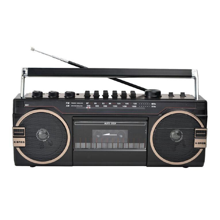 Laser Portable Cassette Boombox, , hi-res