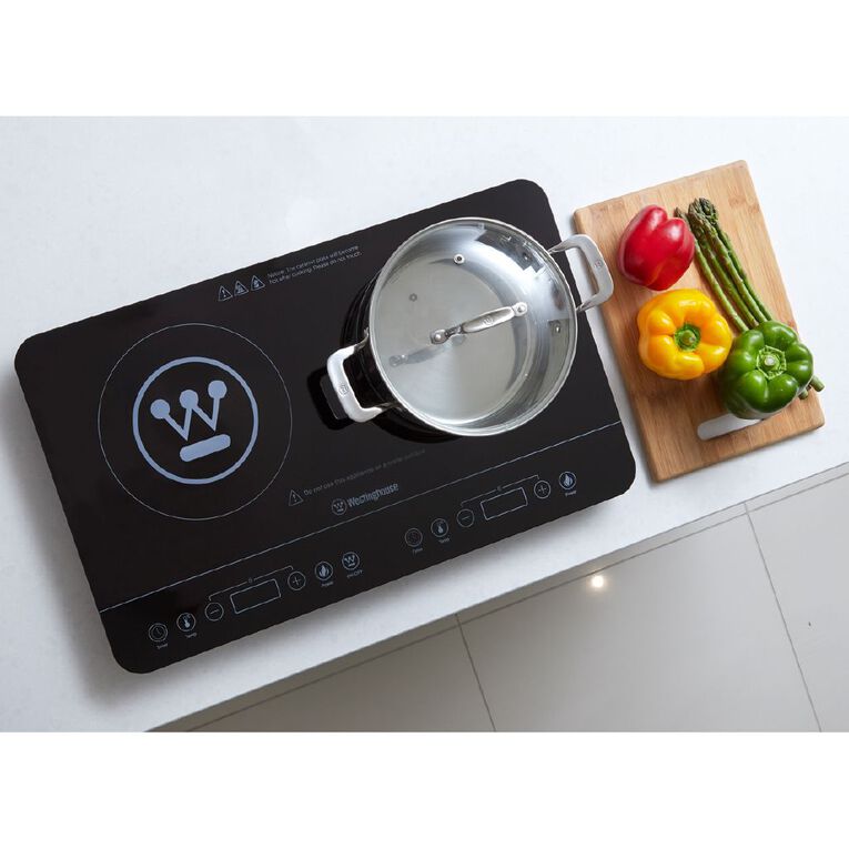 Westinghouse 2400W Double Induction Hotplate, , hi-res