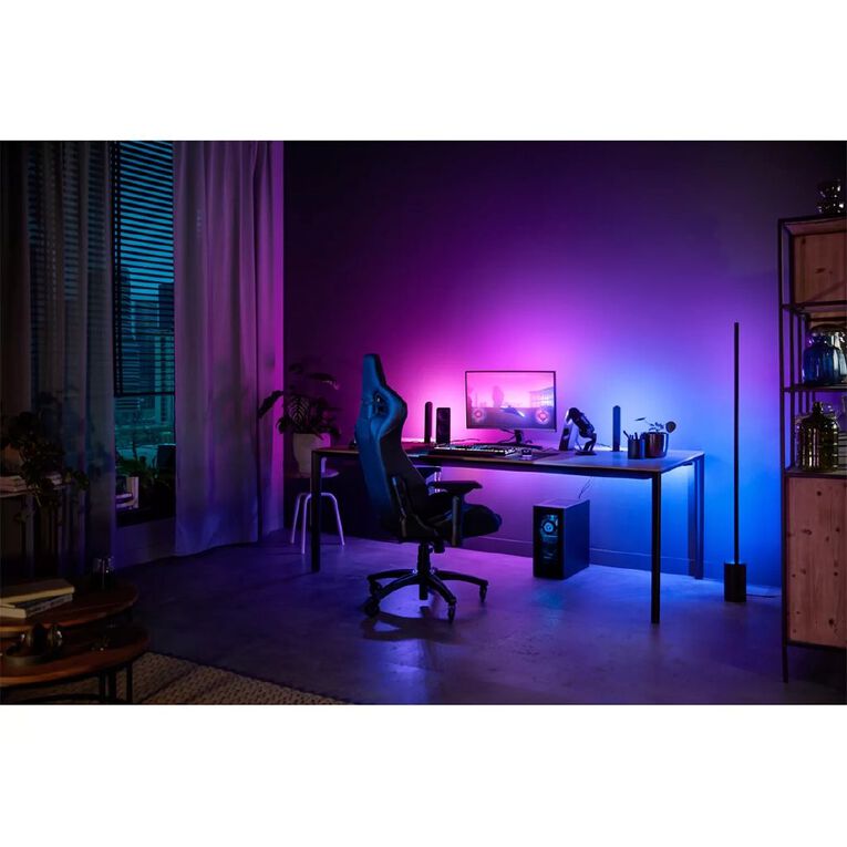 Philips Hue Play Gradient Lightstrip Starter Kit - Hue Bridge & 24-27 Inch PC Lightstrip, , hi-res