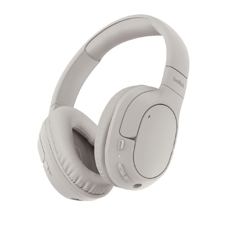 Belkin SoundForm Surround Wireless Over-Ear Headphones - Sand, , hi-res