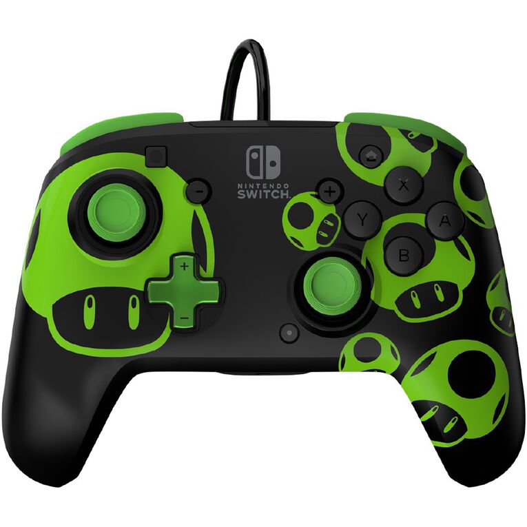 PDP Rematch Wired Nintendo Switch Controller 1-UP Glow Noel