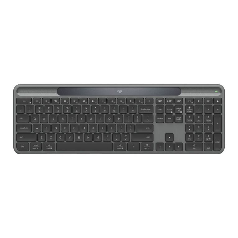 Logitech Signature Slim Solar+ Wireless Keyboard K980 - Graphite, , hi-res