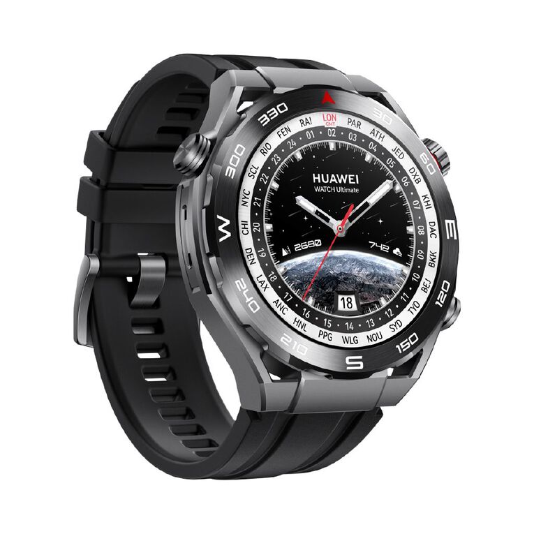 Huawei Watch Ultimate Black Strap, , hi-res