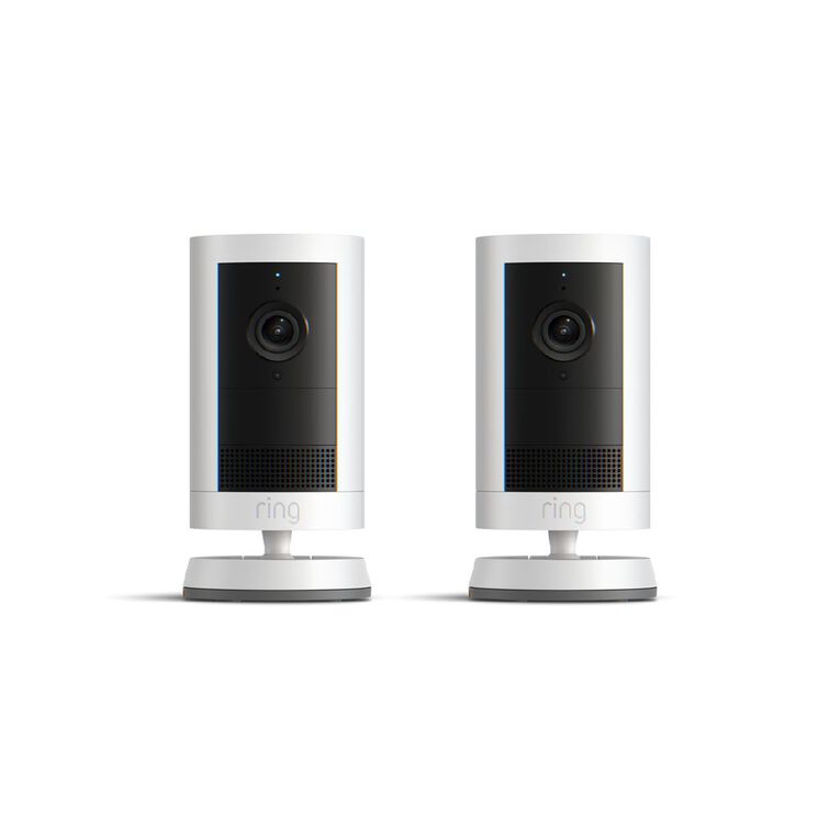 Ring Outdoor Camera Plus 2K Battery White - 2 Pack, , hi-res