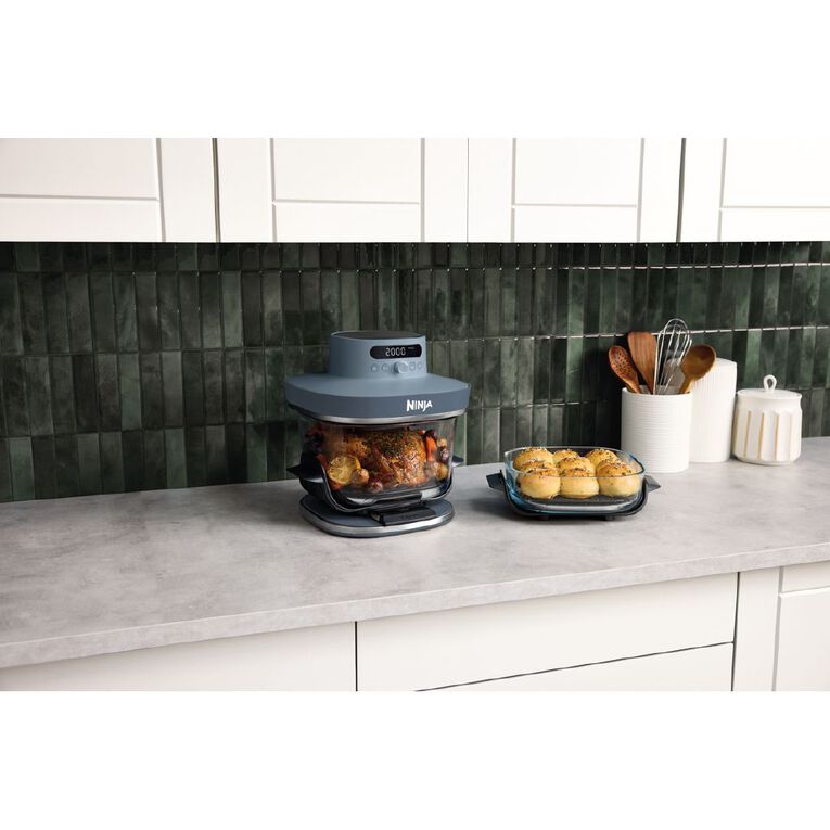 Ninja Crispi Pro 6-in-1 Countertop Glass Air Fryer - Cyberspace, , hi-res