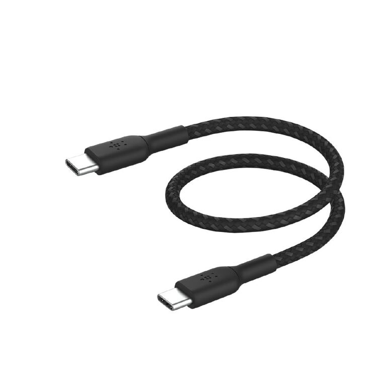 Belkin USB-C to USB-C Braided Cable 0.15M - Black, , hi-res