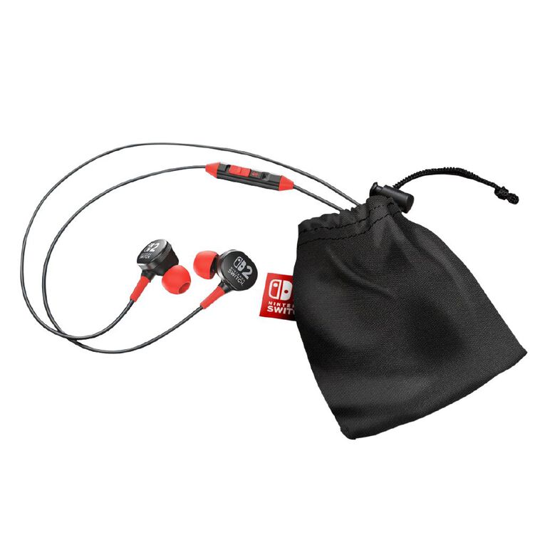 PowerA Wired Earbuds&nbsp;with 3.5mm Jack for Nintendo Switch 2 - Black, , hi-res