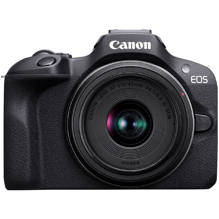 Canon EOS R100 Mirrorless Camera with RF-S 18-45mm Lens, , hi-res