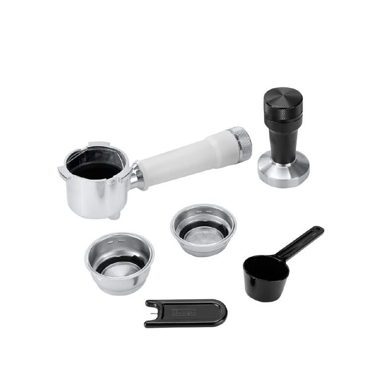 Delonghi Dedica Duo with Cold Brew Manual Coffee Machine White, , hi-res