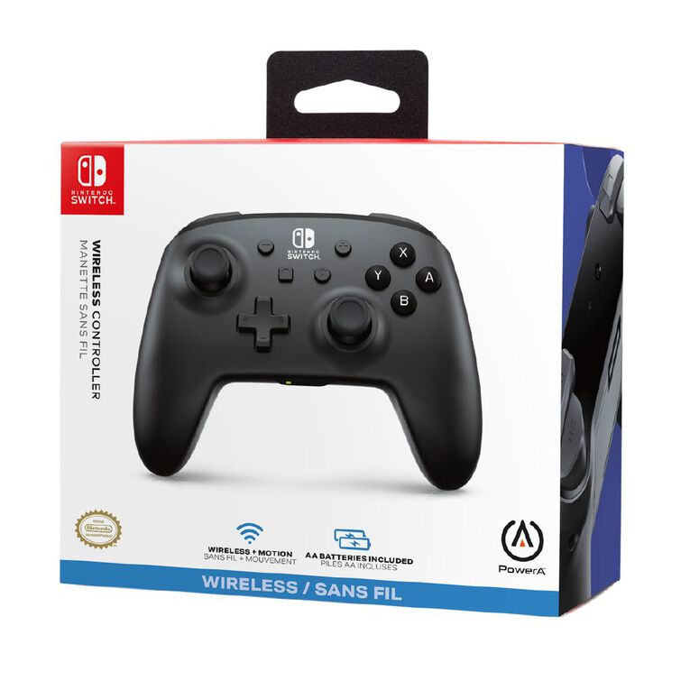 PowerA Wireless Controller for Nintendo Switch - Jet Black, , hi-res
