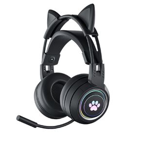 PowerPlay Cat RGB Gaming Headset - Black