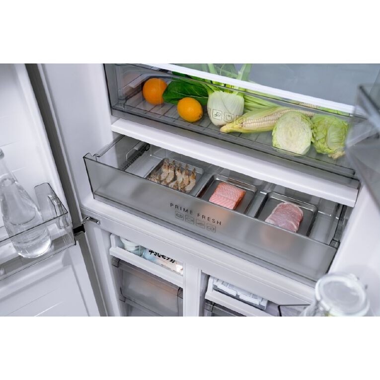 Panasonic 445L Flush Fit Quad Door Fridge Freezer - Stainless Steel, , hi-res