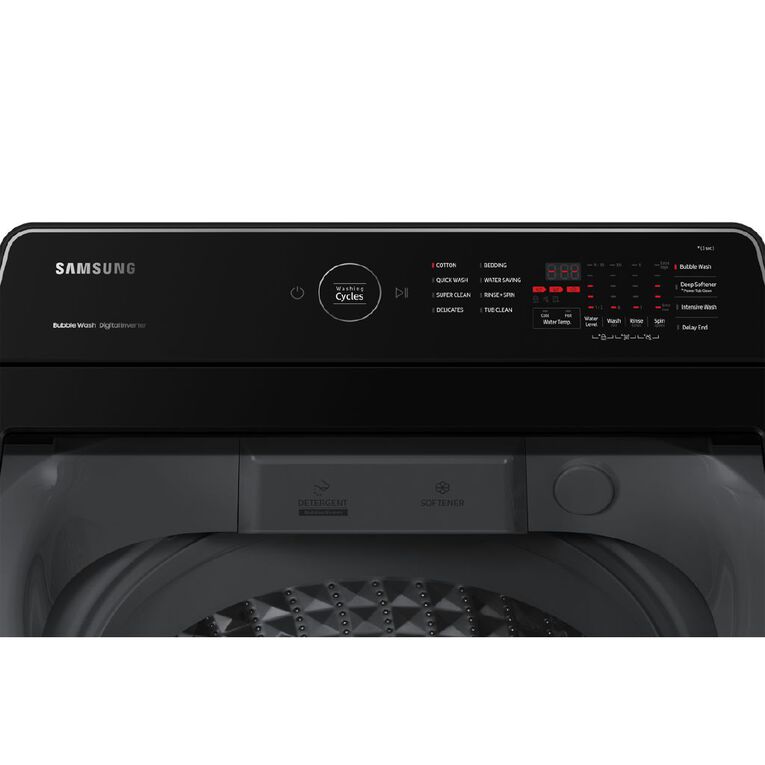 Samsung 8kg Top Load Washing Machine with BubbleWash & Digital Inverter Technology, , hi-res