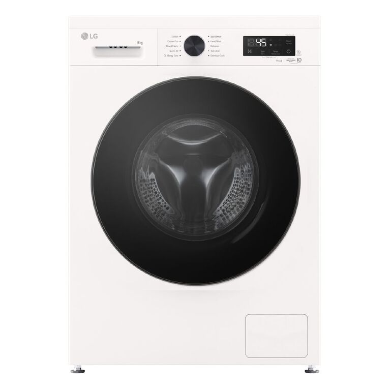 LG 8kg Series 1 Front Load Washer - Steam, , hi-res