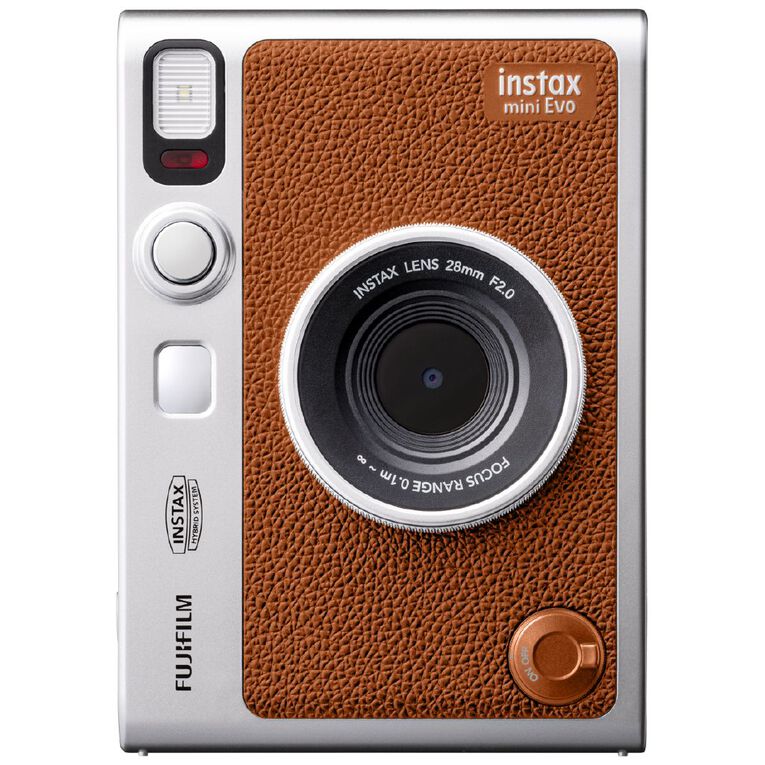 Fujifilm Instax Mini Evo Brown Noel Leeming