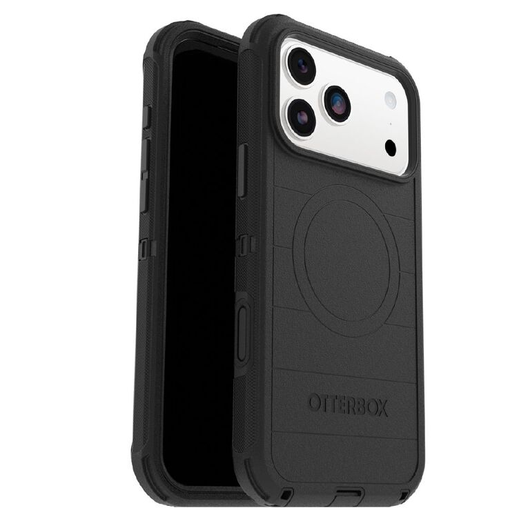 OtterBox Defender Pro Series MagSafe Case for iPhone 17 Pro Max - Black, , hi-res