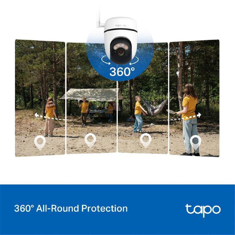 TP-Link Tapo C615G Kit Solar Powered Pan/Tilt 4G LTE Security Camera Kit, , hi-res
