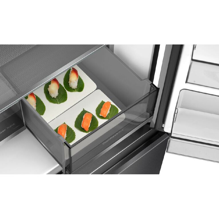 Hisense PureFlex Quad Door Dark Stainless Steel 640L, , hi-res