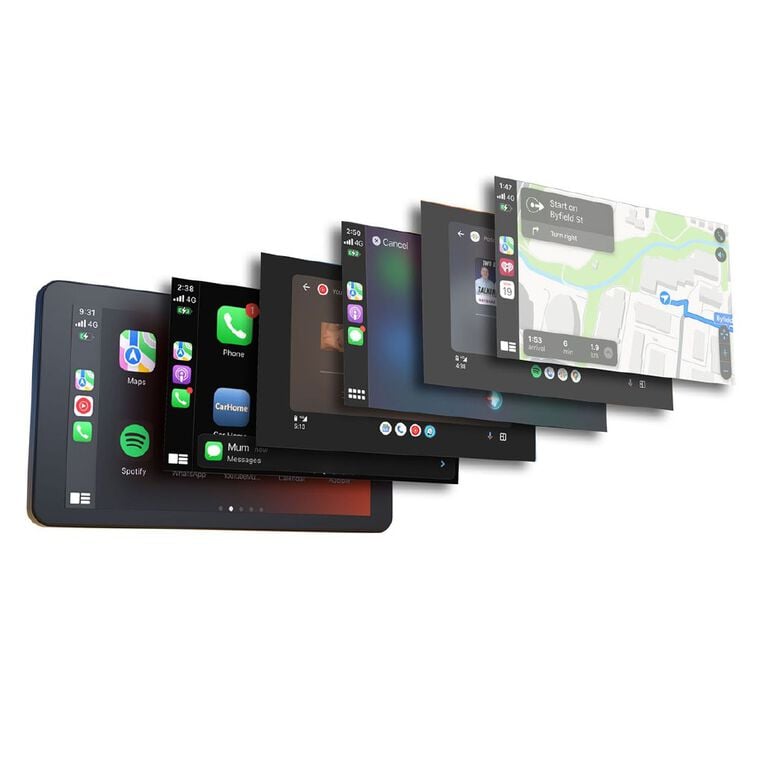 Laser Navig8r 7 inch Portable CarPlay Android Auto, , hi-res