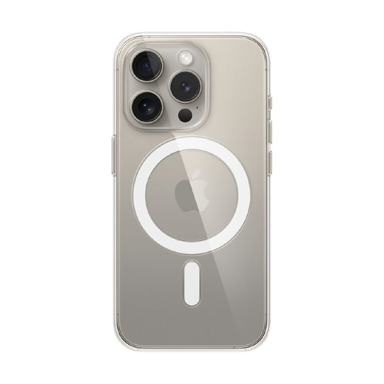Apple iPhone 15 Pro Clear Case with MagSafe, , hi-res