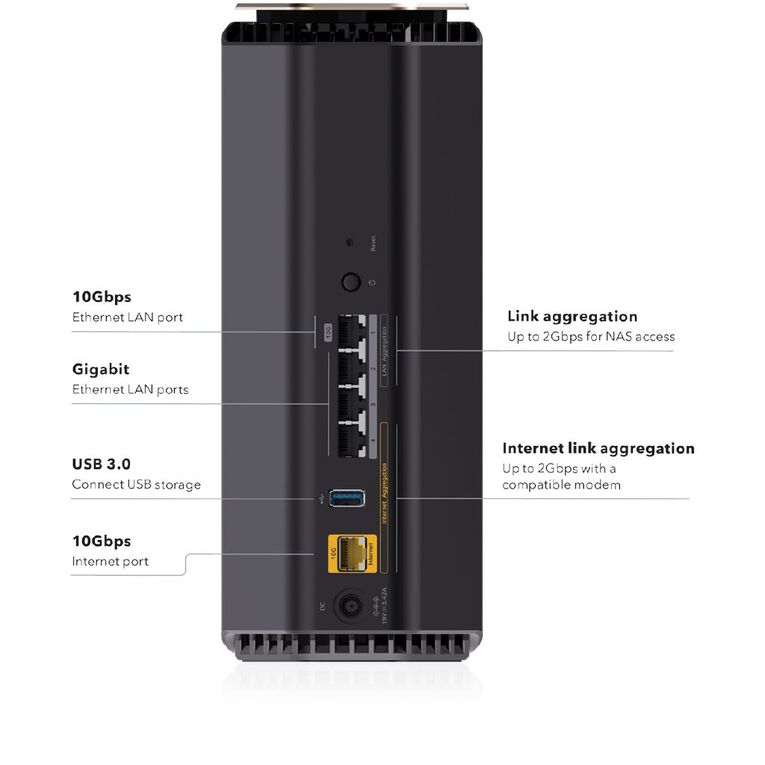 Netgear Nighthawk Wifi 7 BE18000 Tri-Band Wifi 7 Router - RS600, , hi-res