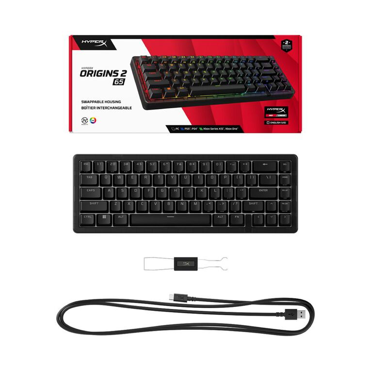 HyperX Origins 2 65 Mechanical Gaming Keyboard, , hi-res