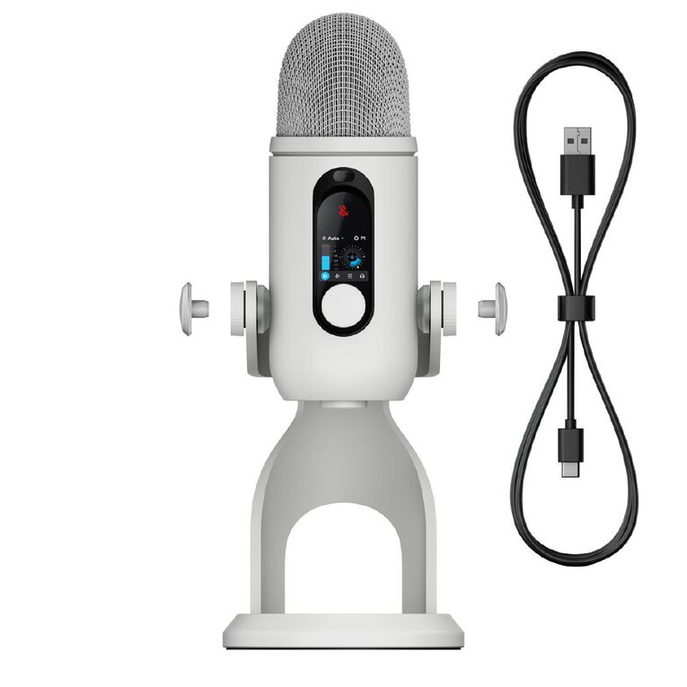 Logitech G Blue Yeti 2 Adaptive Multi-Pattern USB Microphone - White, , hi-res