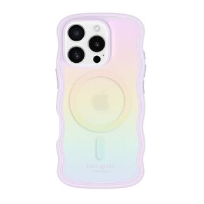Kate Spade Wavy MagSafe Case for iPhone 16 Pro - Opal Iridescent