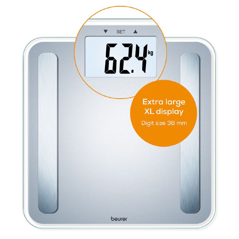 Beurer BF183 Digital Glass Body Fat Scale, , hi-res