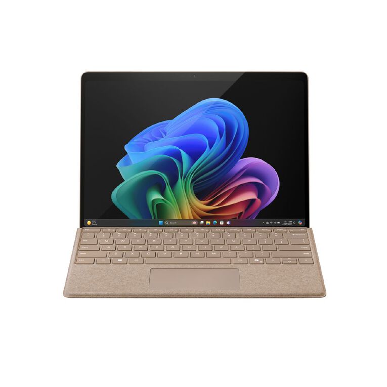 Microsoft Surface Pro 11th Edition Copilot+ PC 13 Inch Snapdragon X Elite 16GB RAM 512GB SSD Windows 11 2-in-1 - Dune, , hi-res