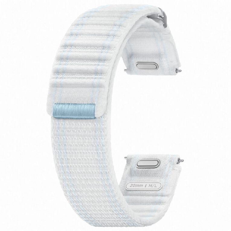 Samsung Watch7 Fabric Band (M/L) White Sand, , hi-res