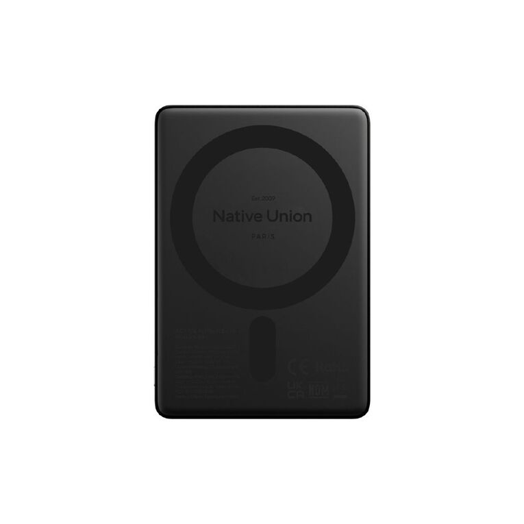 Native Union Active Magnetic Power Bank 5K - Black, , hi-res