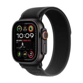Apple Watch Ultra 2 GPS + Cellular 49mm Black Titanium Case with Black Trail Loop S/M
